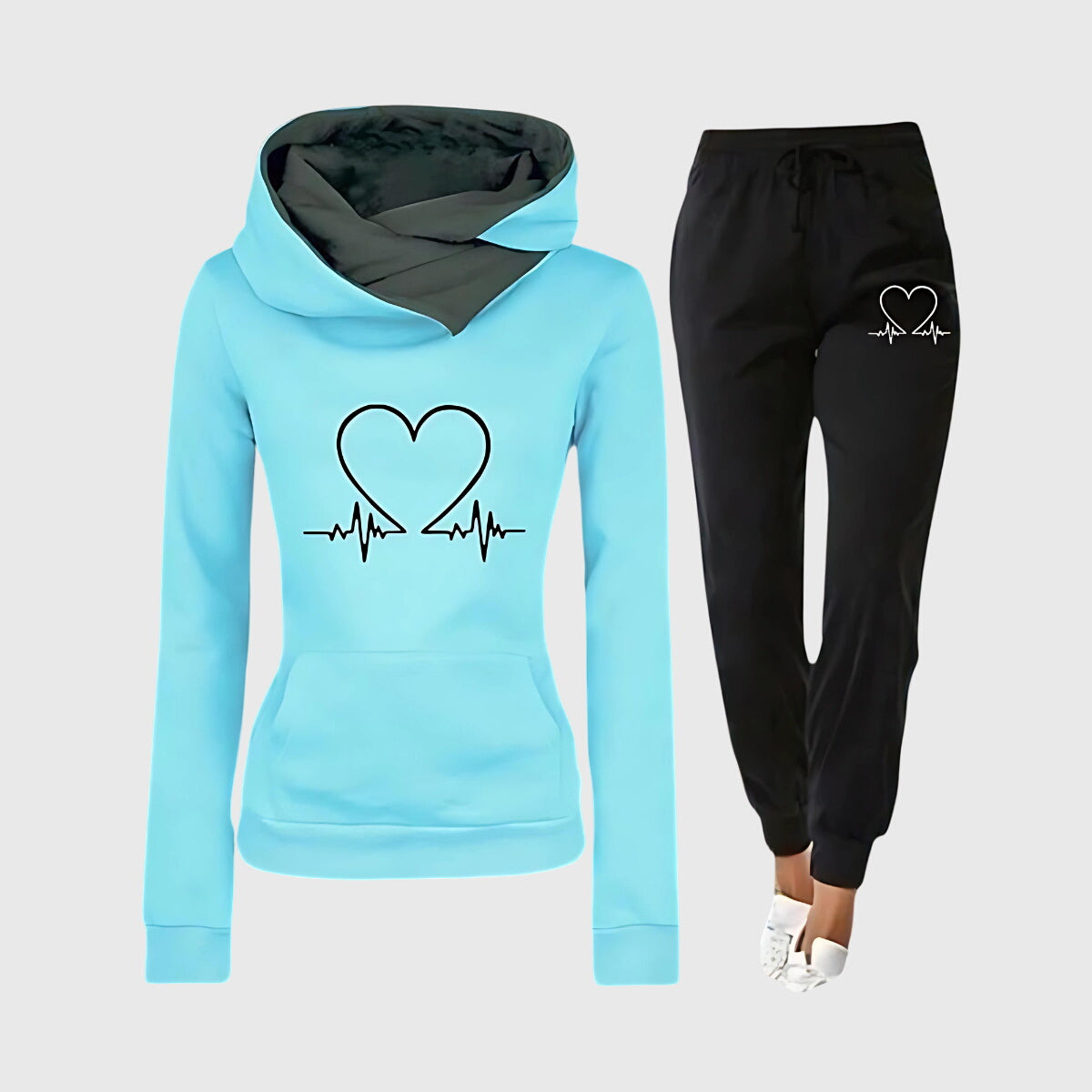 Heartbeat - Conjunto de gimnasia cómodo