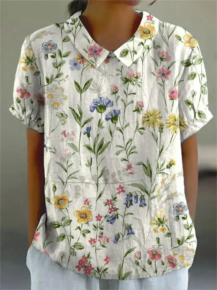 Ragnhild™ | Camisa floral