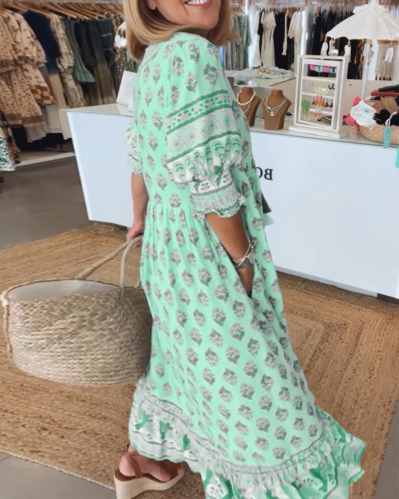 Zandoria – Vestido radiante de primavera