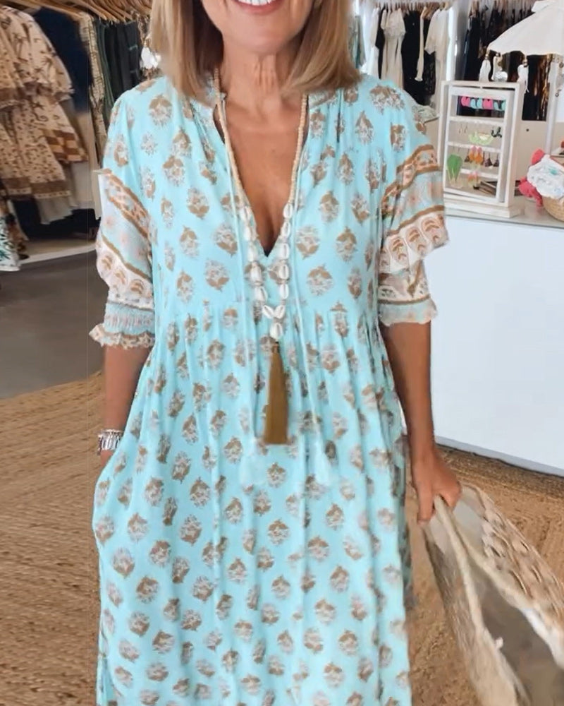 Zandoria – Vestido radiante de primavera