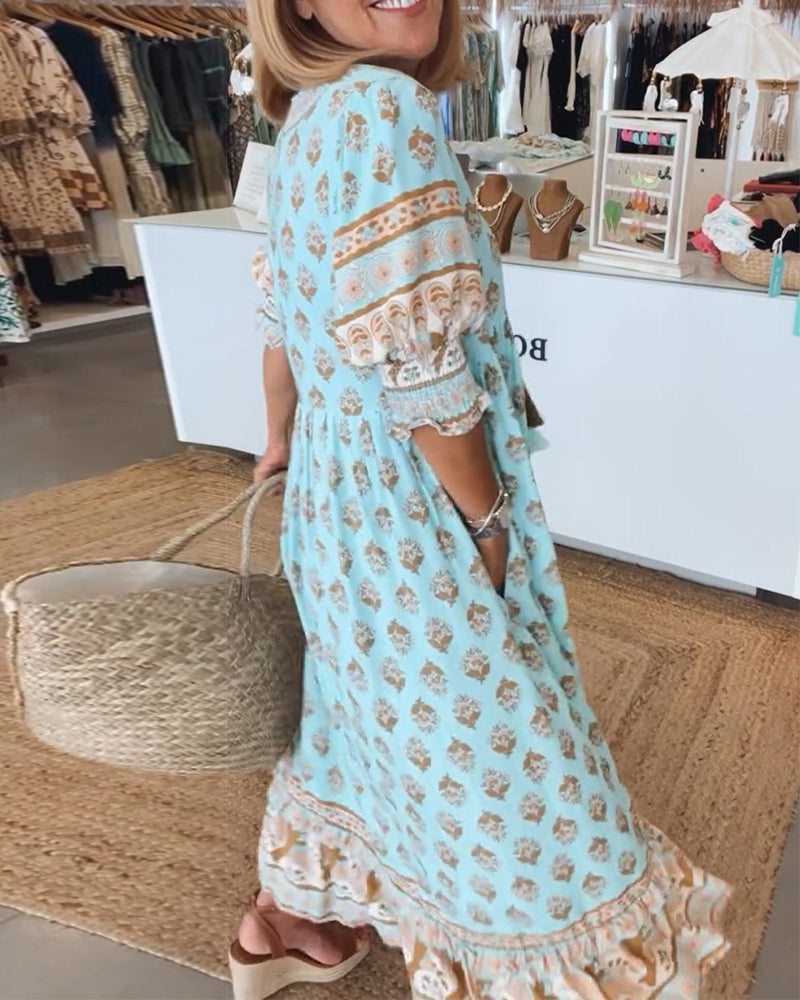 Zandoria – Vestido radiante de primavera