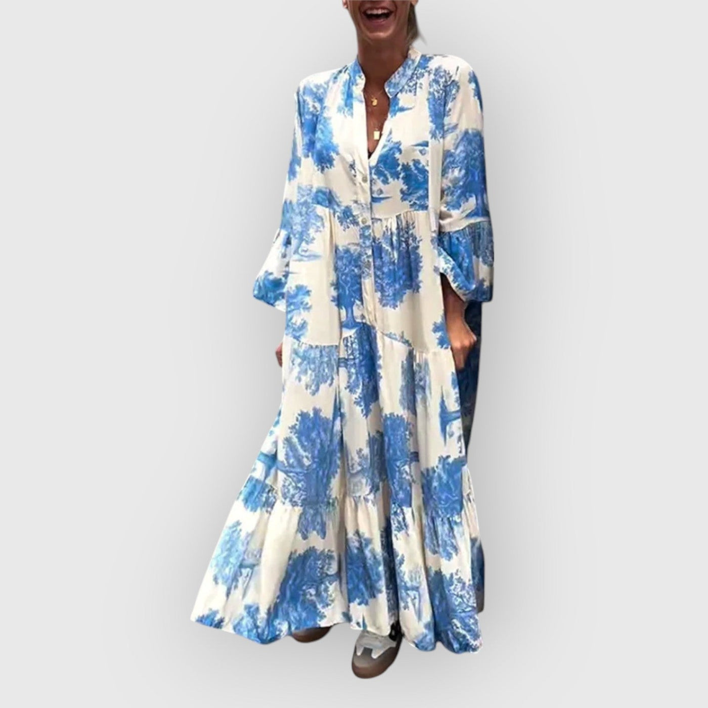 Mirone™ | Vestido largo floral