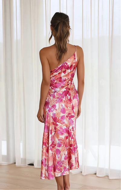 Diane | Vestido de satén floral