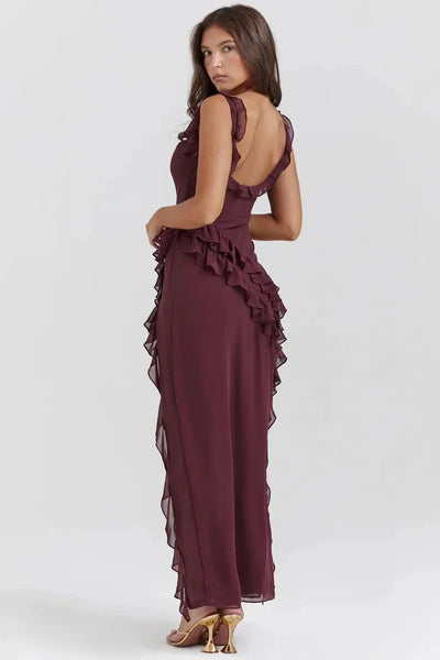 Lara™ | Elegante vestido largo con abertura