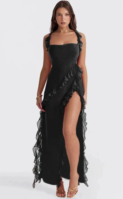 Lara™ | Elegante vestido largo con abertura