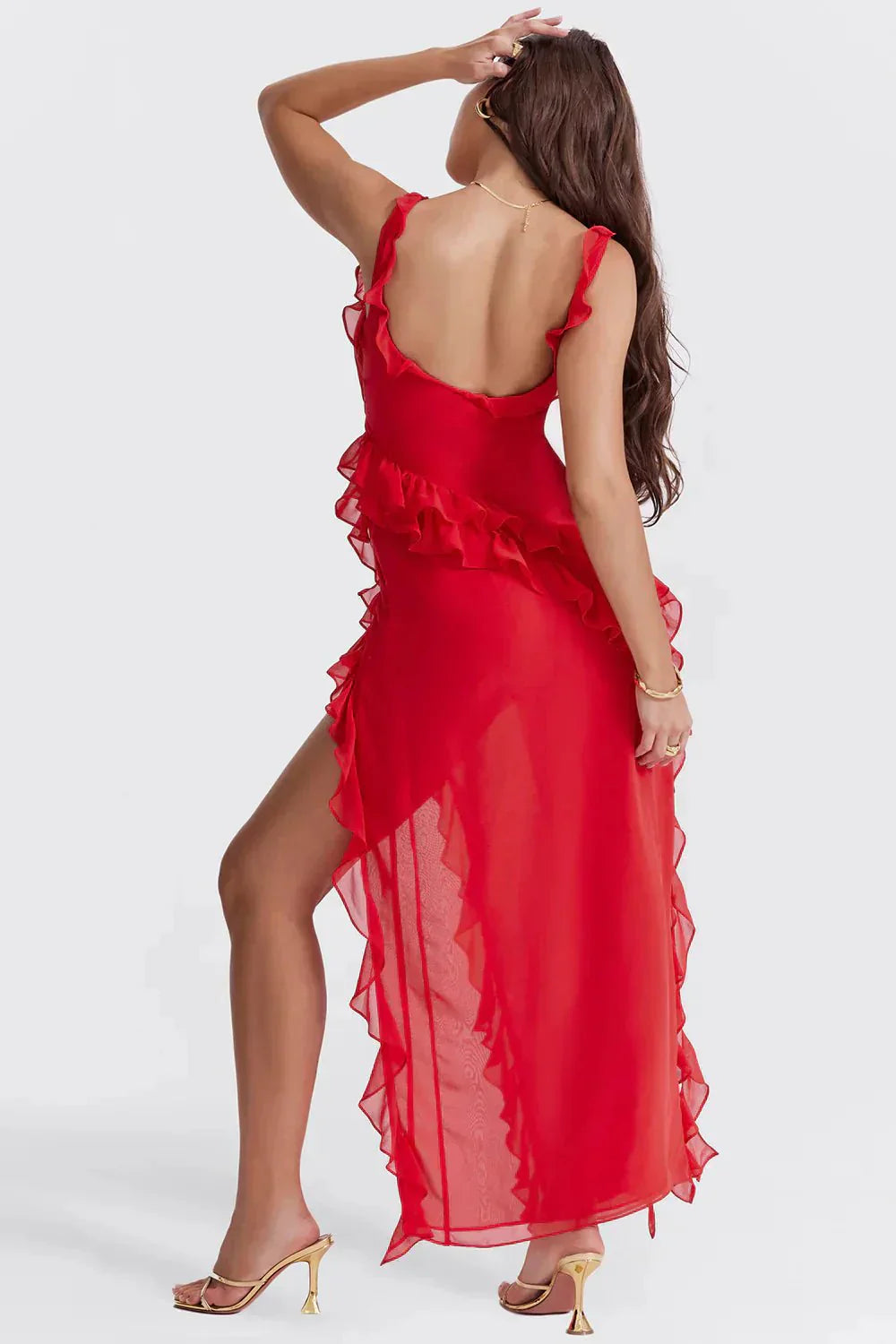 Lara™ | Elegante vestido largo con abertura