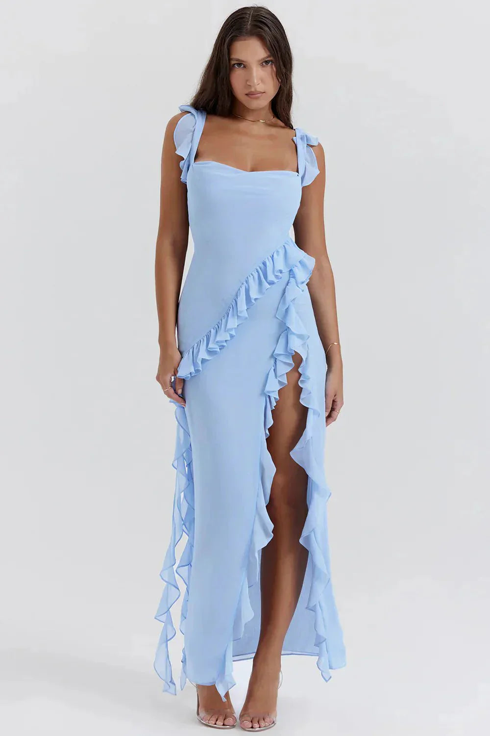 Lara™ | Elegante vestido largo con abertura