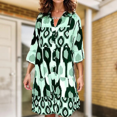 Margaretha | Vestido boho con botones