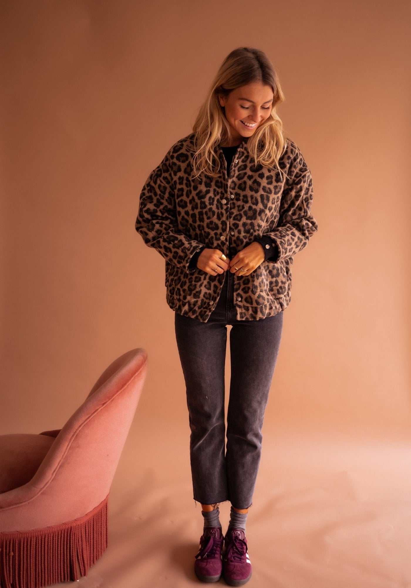 Charlene | Chaqueta Leopardo