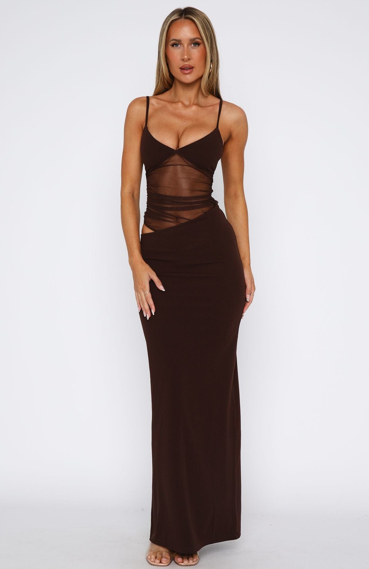 Naiara - Vestido Largo Transparente