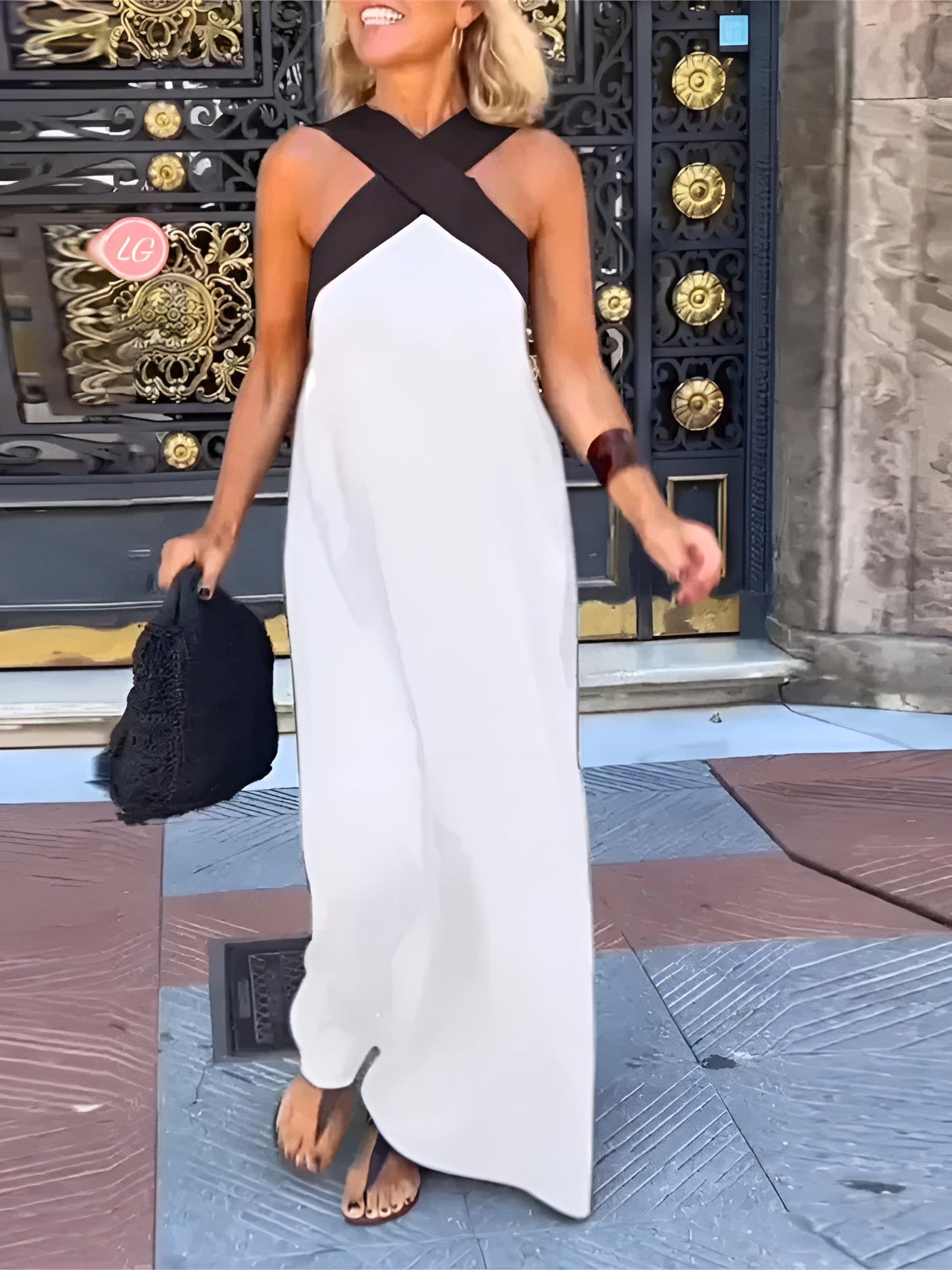 Delphine | Vestido cruzado