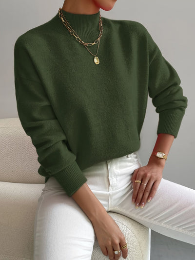 Maria | Suéter de cuello alto elegante y cómodo