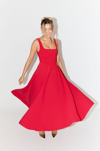 Amelia™ | Vestido midi fluido y atemporal