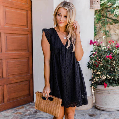 Margue - vestido integrado de "bolsillos y pantalones cortos"