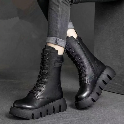 Botas Karina™ Cuero Vegano | Diseño Clásico