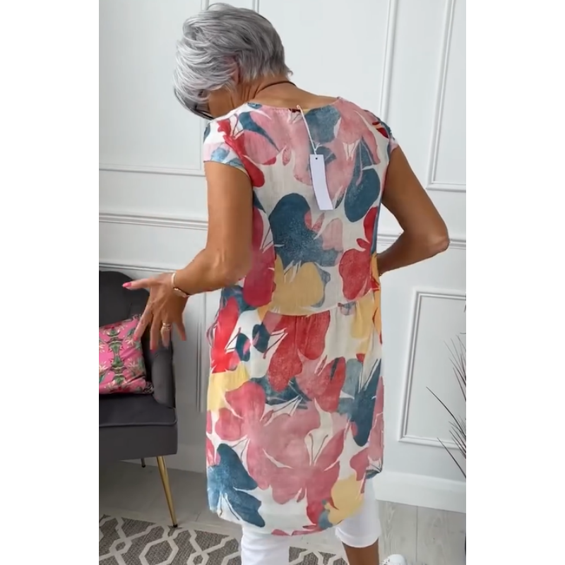 Anita™ | Elegante vestido de cuello redondo