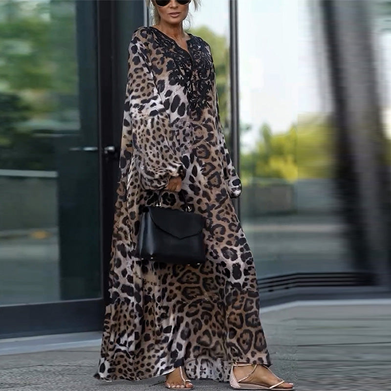 Virginie™ | Elegancia informal con estampado de leopardo