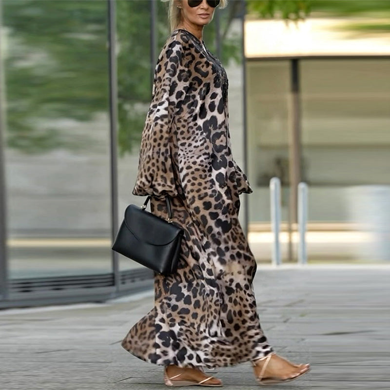 Virginie™ | Elegancia informal con estampado de leopardo