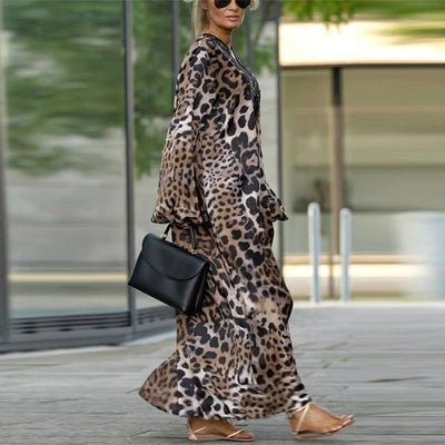 Virginie™ | Elegancia informal con estampado de leopardo