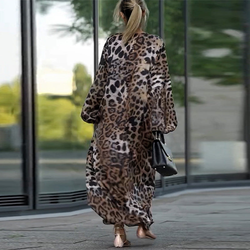 Virginie™ | Elegancia informal con estampado de leopardo