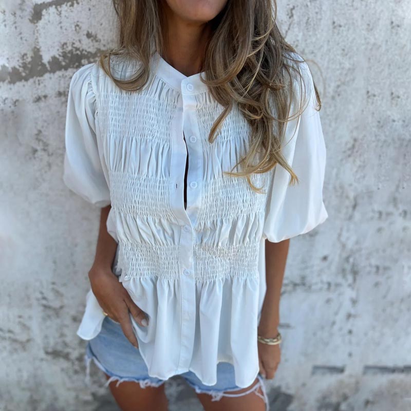 Aukje™ | Blusa chic estilo Ibiza