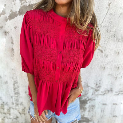 Aukje™ | Blusa chic estilo Ibiza