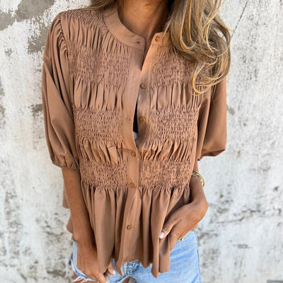 Aukje™ | Blusa chic estilo Ibiza