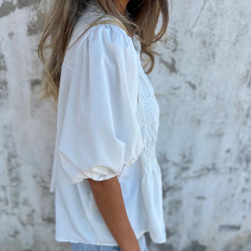 Aukje™ | Blusa chic estilo Ibiza