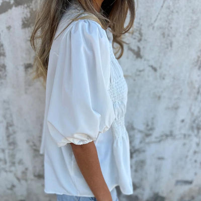 Aukje™ | Blusa chic estilo Ibiza
