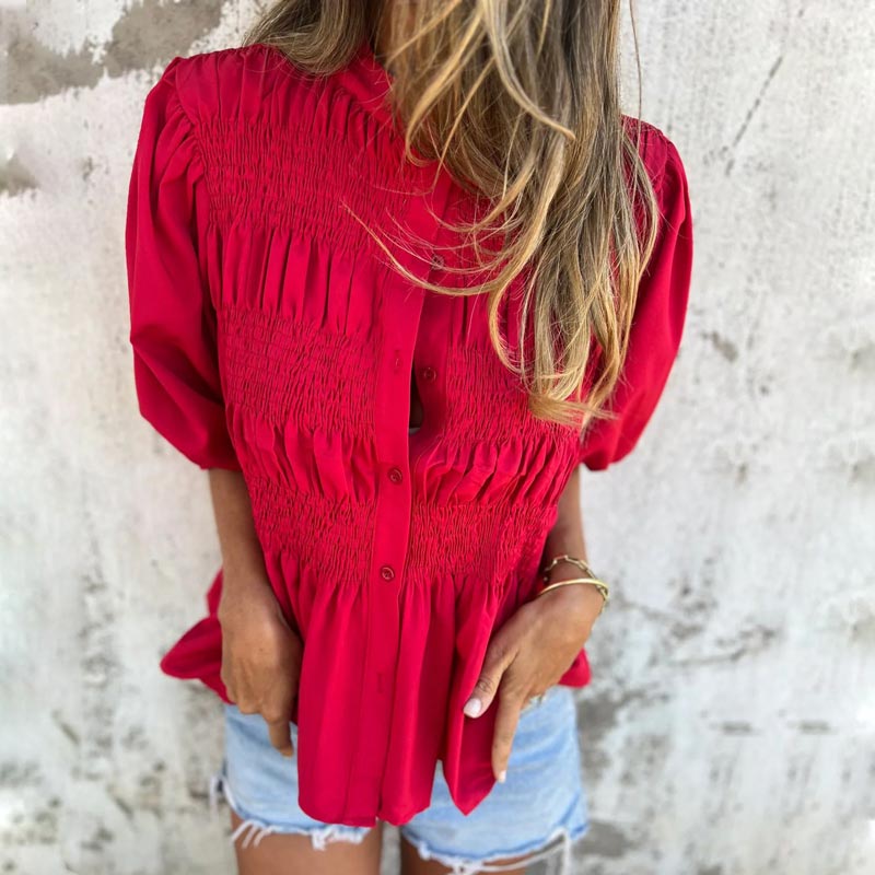 Aukje™ | Blusa chic estilo Ibiza