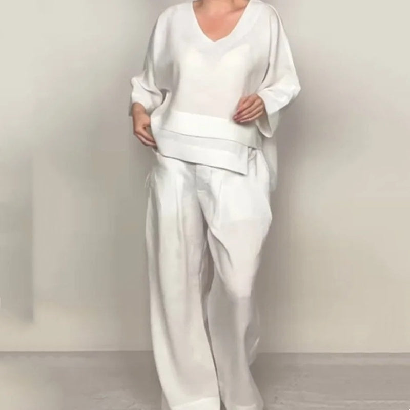 VALENTINA | Conjunto de 2 piezas con corte relajado y estilo minimalista