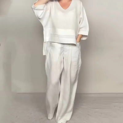 VALENTINA | Conjunto de 2 piezas con corte relajado y estilo minimalista